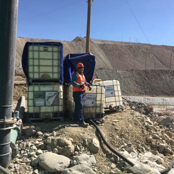 abcdust employee on a mining site