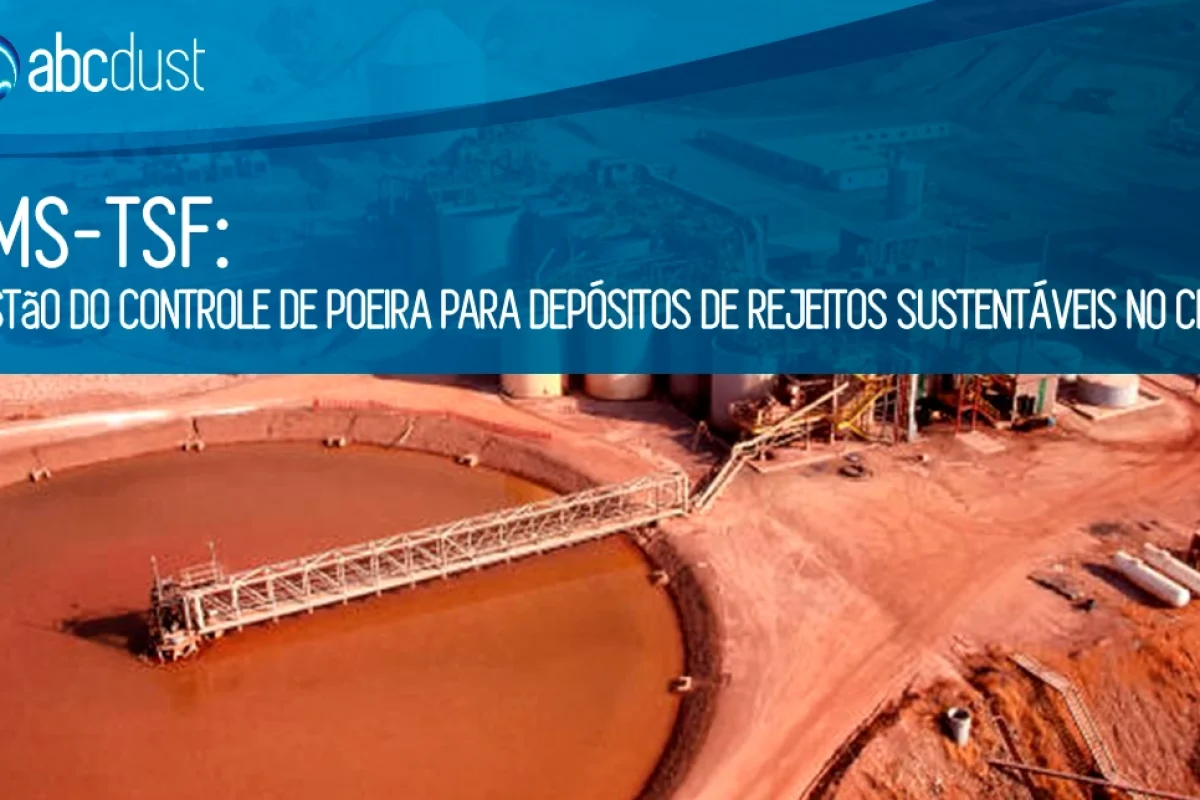 DMS-TSF®: Tecnologia avançada e sustentável para o controle de poeira.
