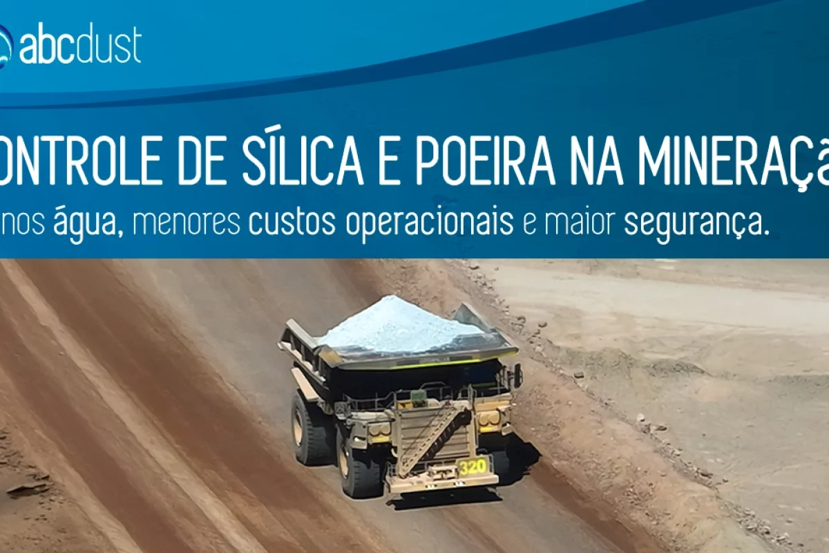 Controle de Sílica e Poeira na Mineração.