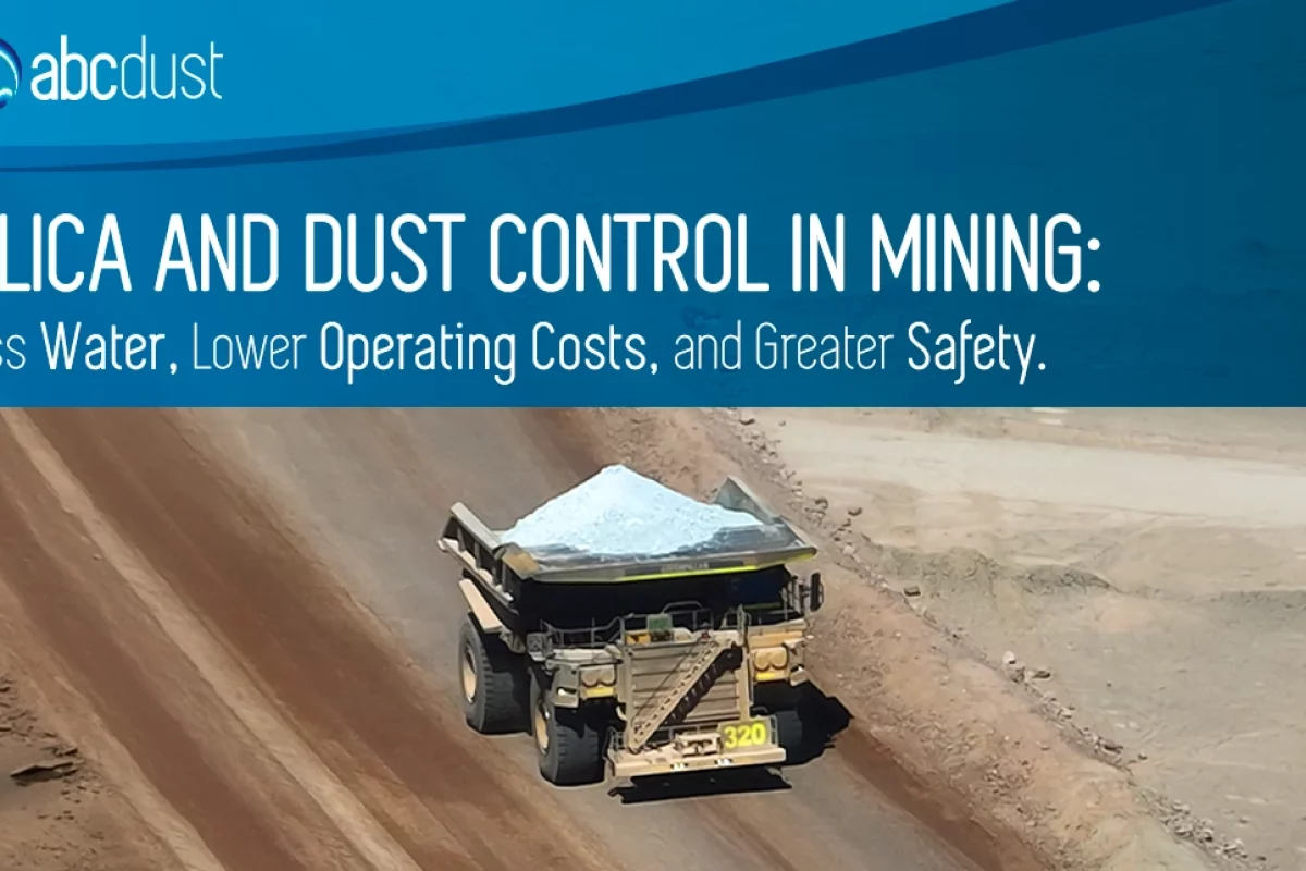 Silica and Dust Control in Mining.